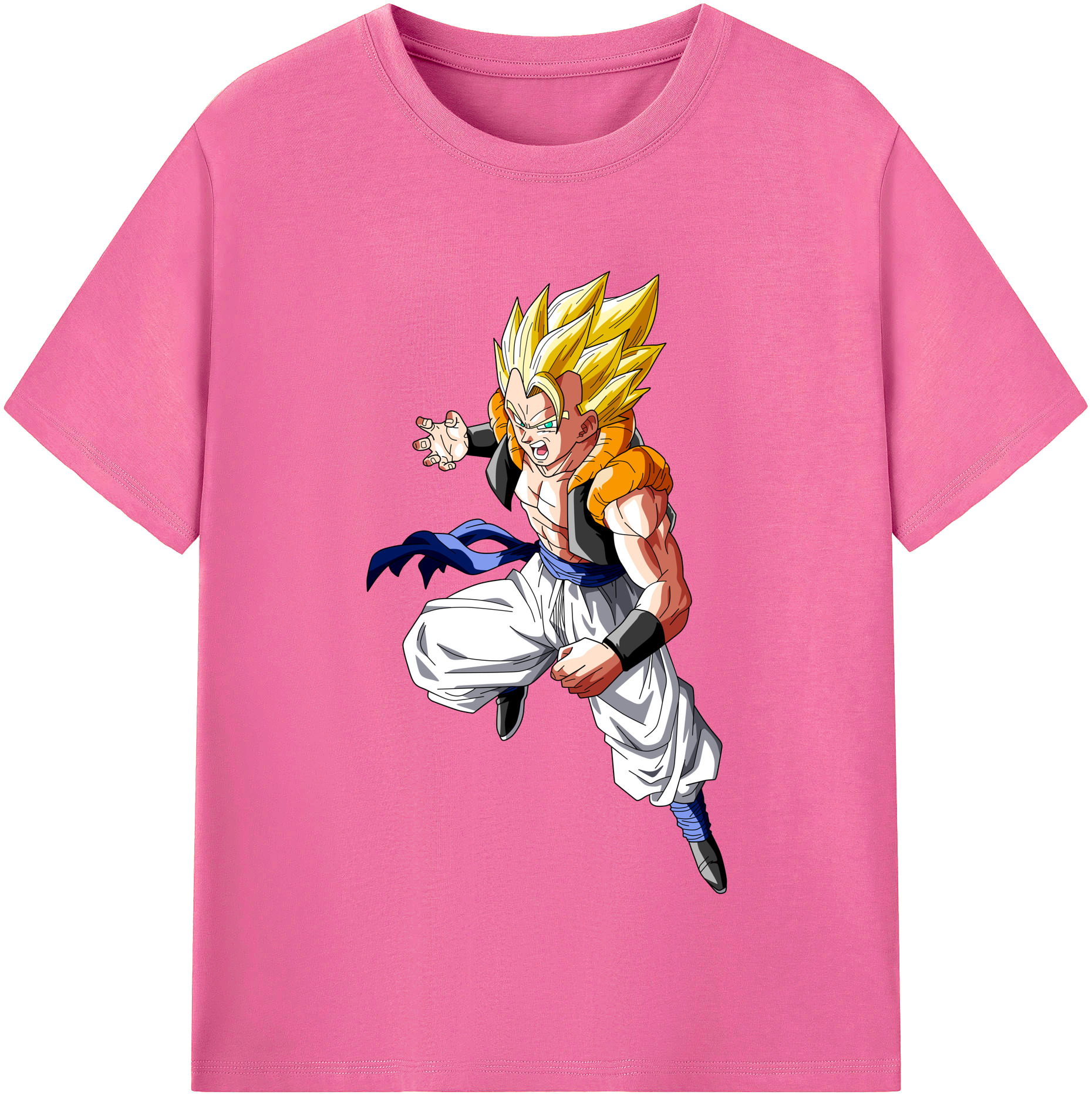 （画像用） ドラゴンボール ベジータ四世（Bejīta Yonsei）DRAGON BALL Vegeta IV レディースカジュアルプリントTシャツ（綿100％）